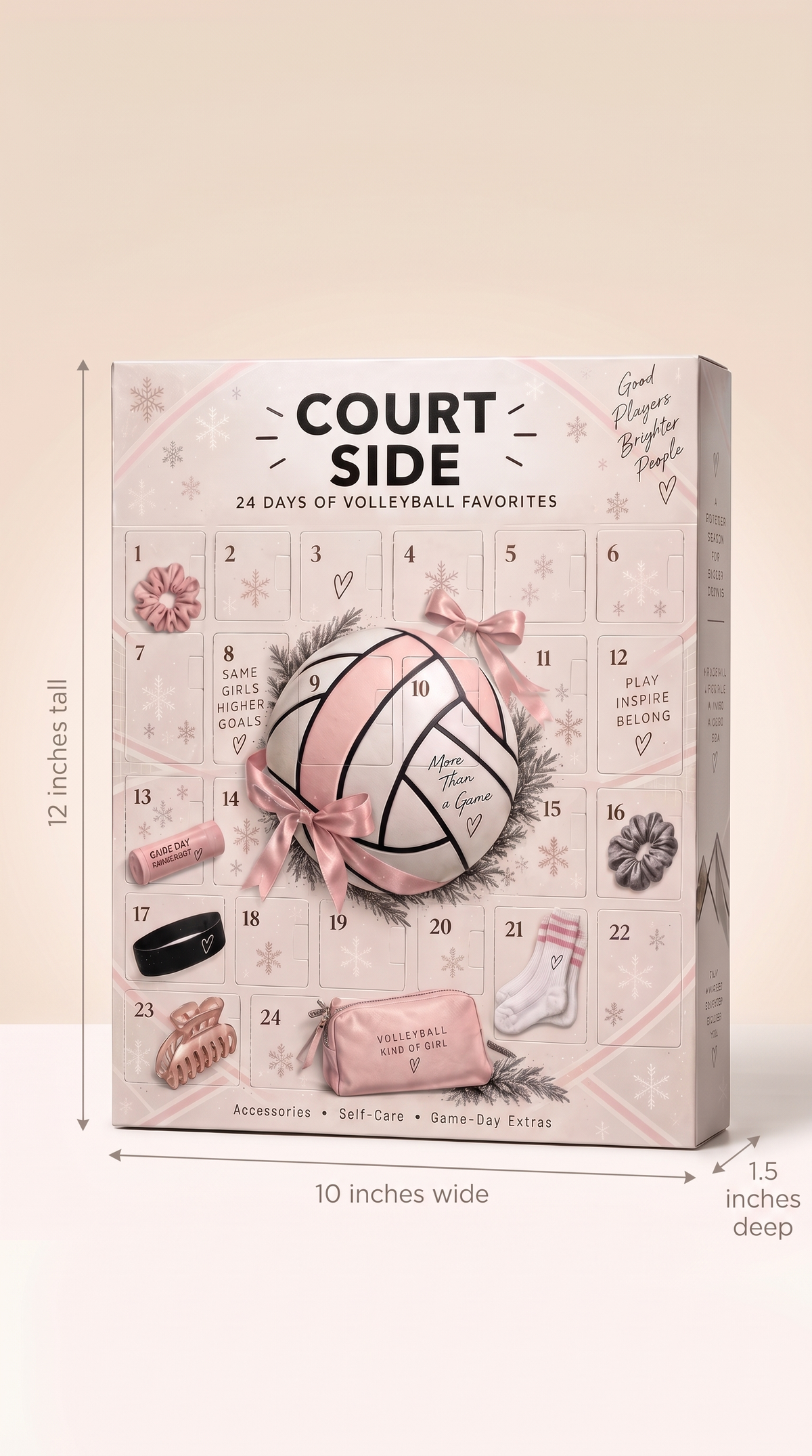 Court-side Volleyball Advent Calendar 🏐🎄